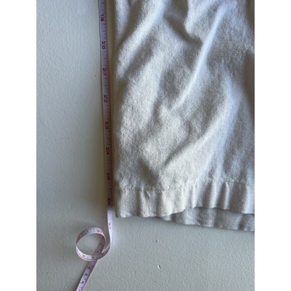 Paradise Collection Pants Mens L Linen Blend Lightweight Beige Resort Relaxed - Picture 6 of 8